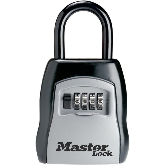 Master Lock Lock Box, Set Your Own Combination Portable Key Safe, 3-1/4 in. Wide, 5400DEC3, Pack of 3