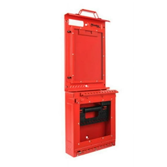 Master Lock Lockout Station,Unfilled,Steel,31" H S3500