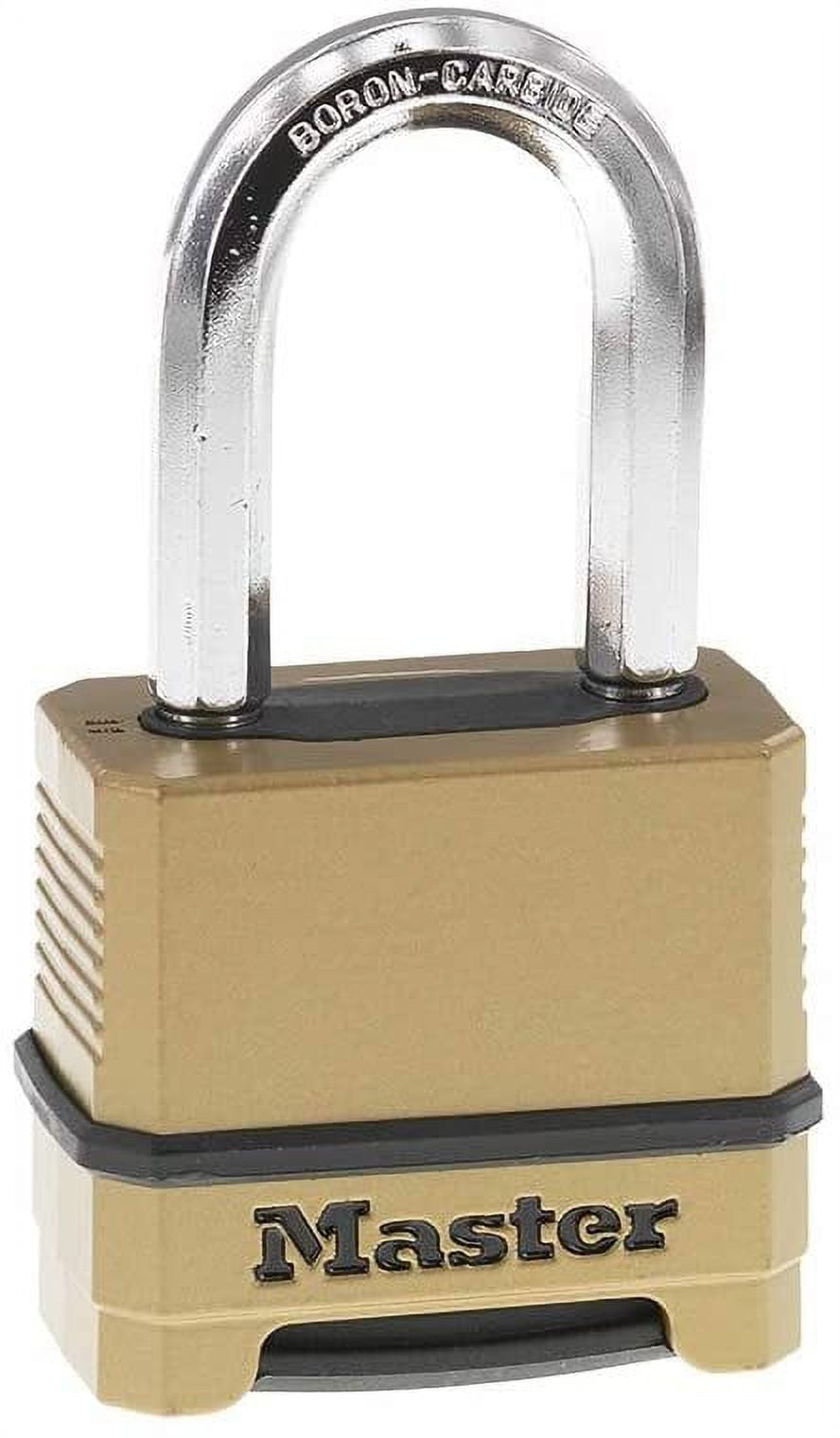 Master Lock Aluminum 48 mm (1-7/8 in) Combination Lock, 19 mm (3/4 in)  shackle