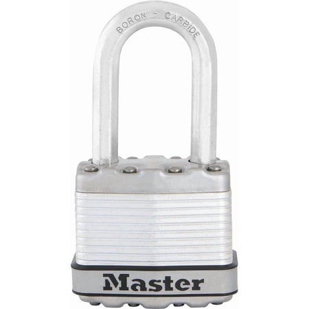 8-pack Master Lock Magnum Laminated Steel Padlock - Key Lock - 8 Pack, 1-3/4in, 1.5in Shackle — Residential Use, Standard Application