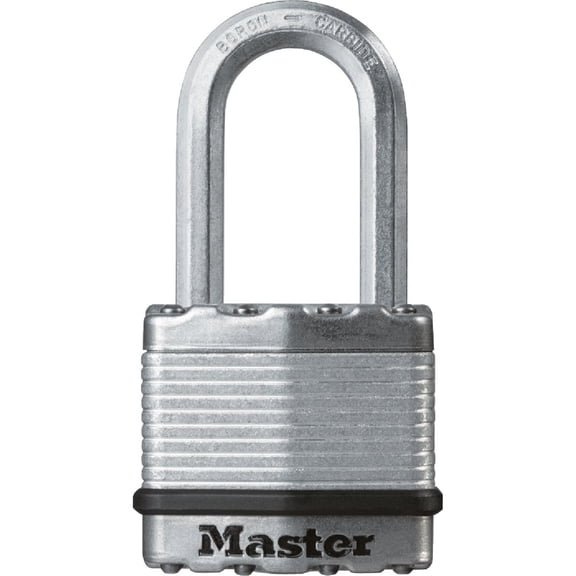 Master Lock M1XDLF Magnum Heavy Duty Padlock with Key, 1 Pack