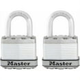 thumbnail image 1 of Master Lock M1XTHC 1-.75 in. Stainless Steel Magnum Padlock 2 Count, 1 of 2