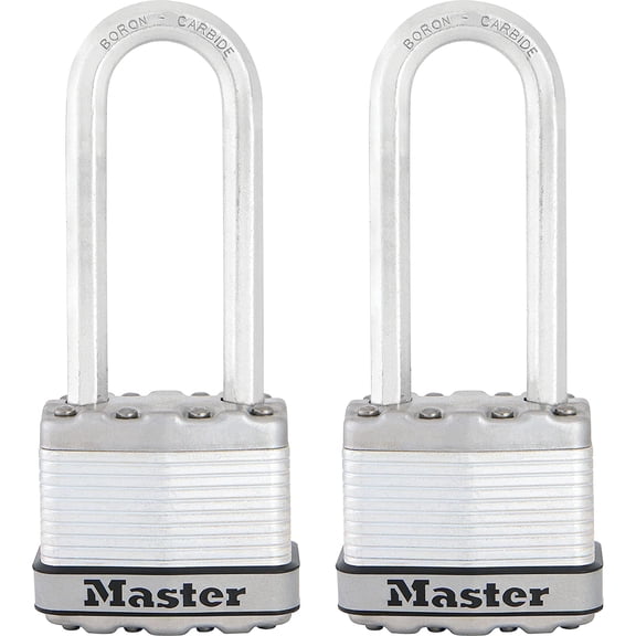 Master Lock M1XTLJHC 1-3/4" Magnum Padlock 2 Count