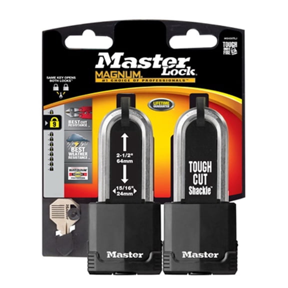 2Pk 2" Cover Padlock