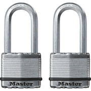 2-pack Master Lock Heavy Duty Outdoor Padlock Magnum - Weather-Resistant Key Lock - 2 Pack, Keyed-Alike   Residential Use, Standard Application