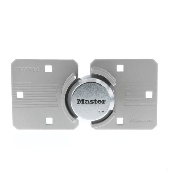 Master Lock Magnum Hidden Shackle Zinc Padlock with High Security Hasp