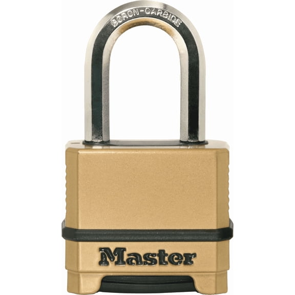 Master Lock Magnum 2 In. Combination Padlock with 1-1/2 In. Shackle - Pack of 6 Home & Garage Storage, Stackable Design