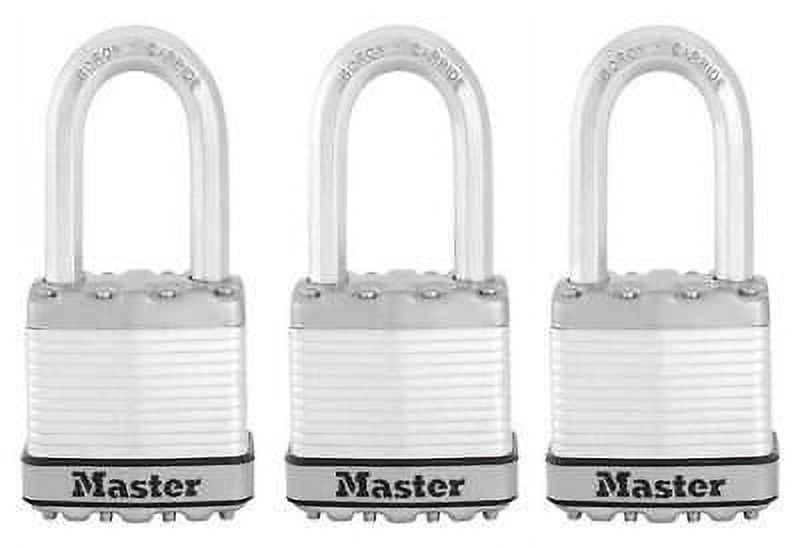 Master Lock Magnum 2 in. W X 11/2 in. L Laminated Steel Ball Bearing