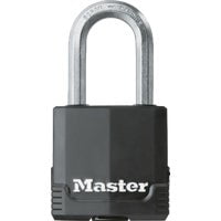 Master Lock Magnum Covered Keyed Padlock, Case of 8