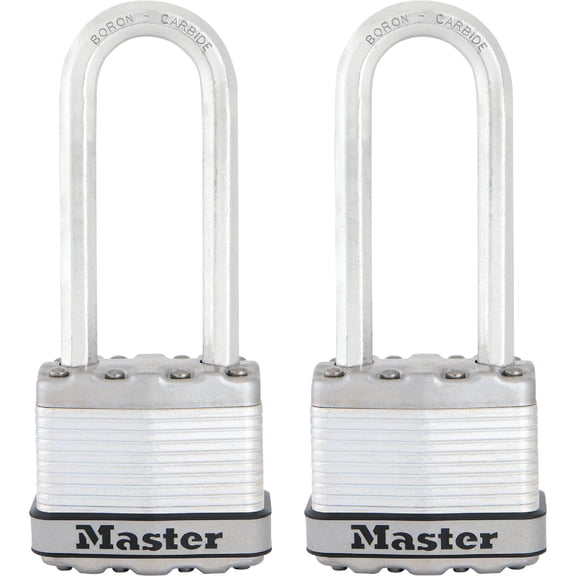 Master Lock Magnum Dual-Armor Keyed Padlock - Pack of 18