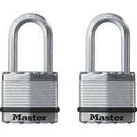 Master Lock Magnum Dual-Armor Keyed Padlock - Pack of 8 Bulk Buy Multipack
