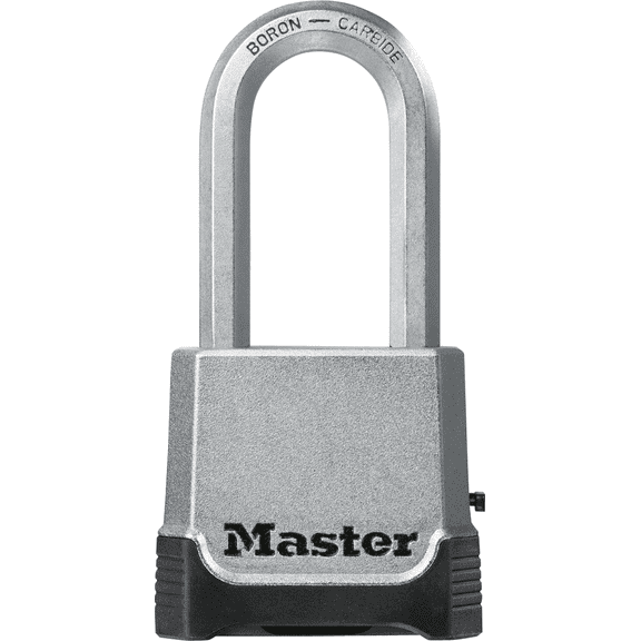 Master Lock Magnum Resettable Combination Padlock - Pack of 6 Home & Garage Storage, Stackable Design