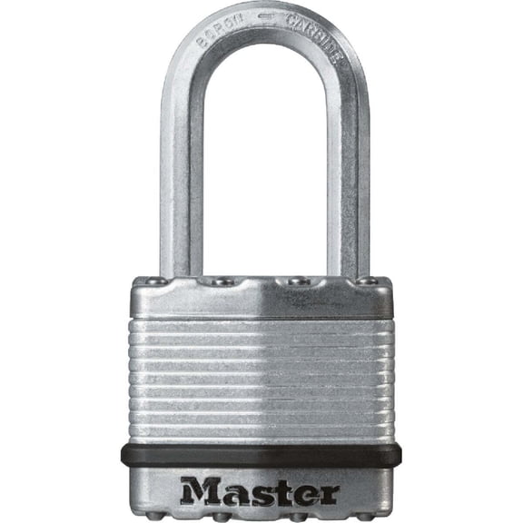 Master Lock Magnum Series Padlock M1XKADLF - Keyed Alike, 5/16 In Shackle, Silver