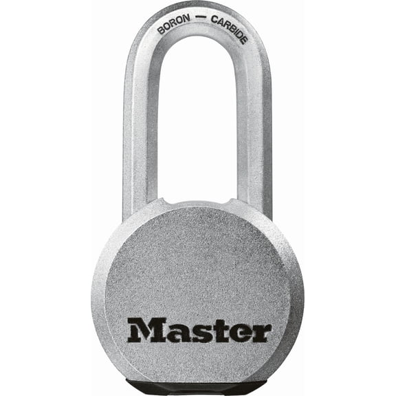 Master Lock Magnum Solid Steel Keyed Padlock - Pack of 6 Residential Use, Standard Application
