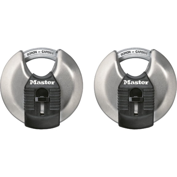 Master Lock Magnum Stainless Steel Discus Keyed Padlock - Pack of 8