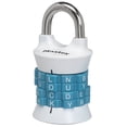 thumbnail image 1 of Master Lock School Locker 4 Letter Dial Resettable Combination Lock, Color Variety, 1 of 8