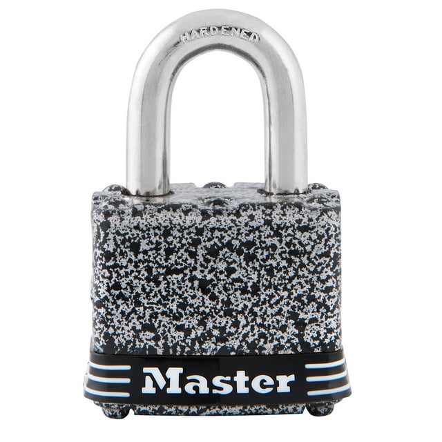 Pin Padlock Master Lock 1-9/16in (40mm) Wide Rust-Oleum® Certified Laminated Steel ...