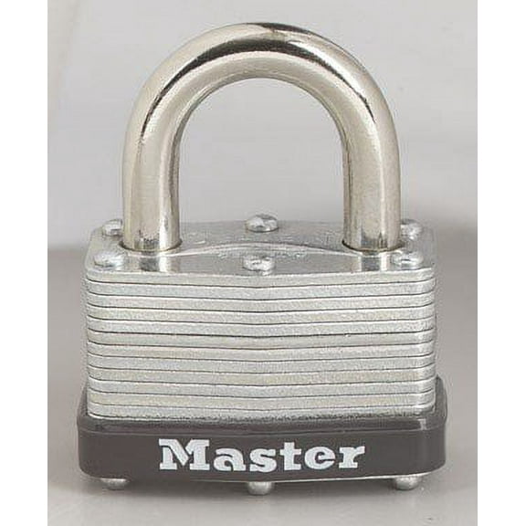 Master Lock Padlock, Laminated Steel Warded Lock (Pack of 8)