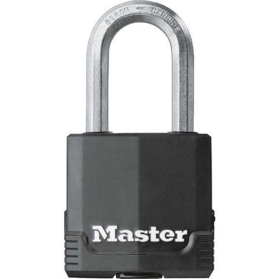 Master Lock Padlock Magnum 1-3/4" 1-1/2" Ka To Key # 2682 Steel — Residential Use, Standard Application