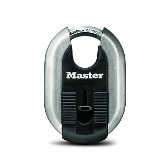 Master Lock Padlock, Magnum Stainless Steel Lock, 2-5/16 in. Wide, 187XD