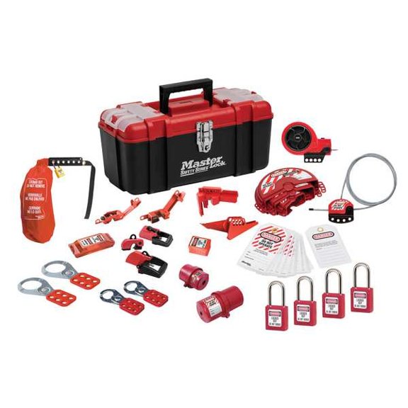Master Lock Personal Safety Lockout Pouch,Red 1457VE410KAPRE