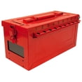 thumbnail image 1 of Master Lock Group Lockout Box,Red,5-43/64" H S600, 1 of 3