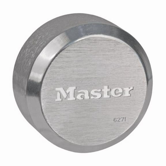 Master Lock Pro Series 2.875" W Die-Cast Zinc Pin Tumbler Shackleless Disc Padlock 1 pk Keyed Alike