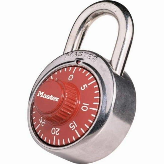 Master Lock Red Combination Padlocks  Red Combination Padlocks