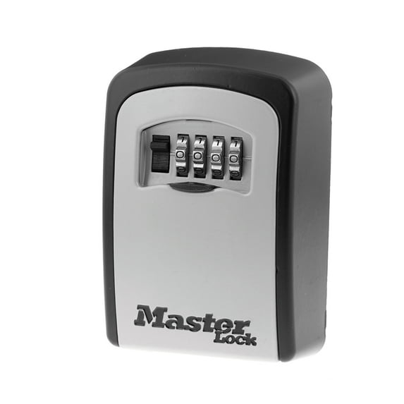 Master Lock Wall Mount Lock Box with Resettable Combination Dials