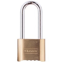 Master Lock Resettable Combination Padlock, Case of 6