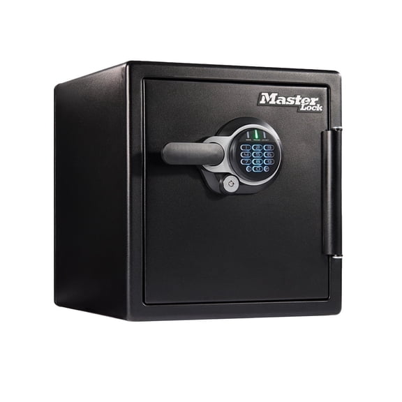 Master Lock STW123GTCML Premium 2-Hour Fireproof Safe with Digital Keypad, 1.2 Cu-Ft, Black