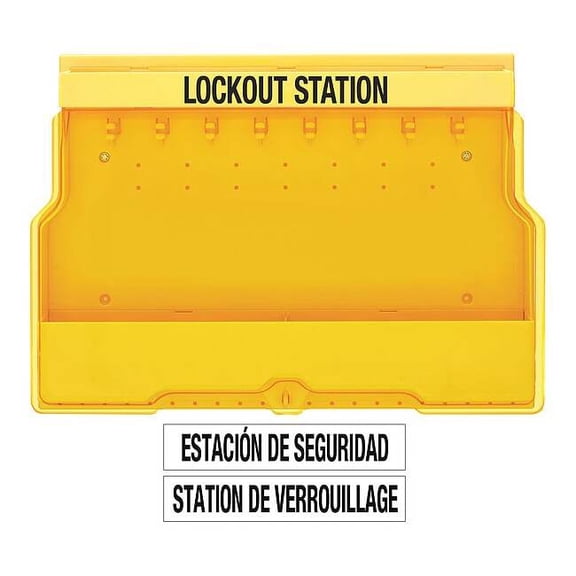 Master Lock Unfilled Lockout Station S1850