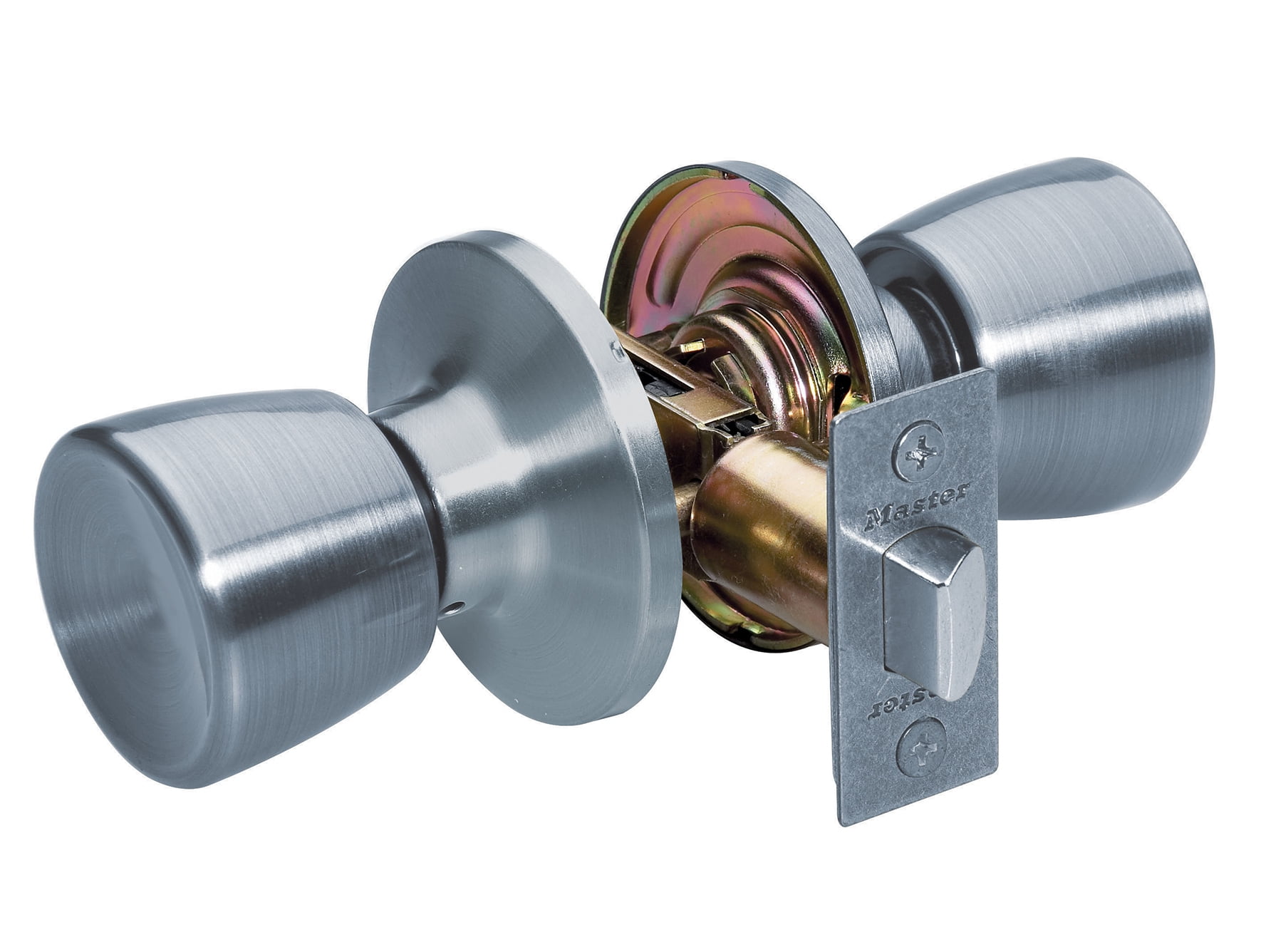 Master Lock TUO0415 Satin Nickel Tulip Passage Entry Door Knob