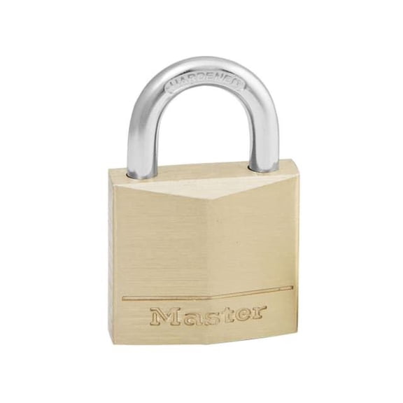 Master Lock - Solid Brass 30mm Padlock 4-Pin