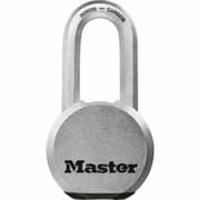Master Lock Magnum Solid Steel 2-1/2in Outdoor Padlock, Keyed, Reliable