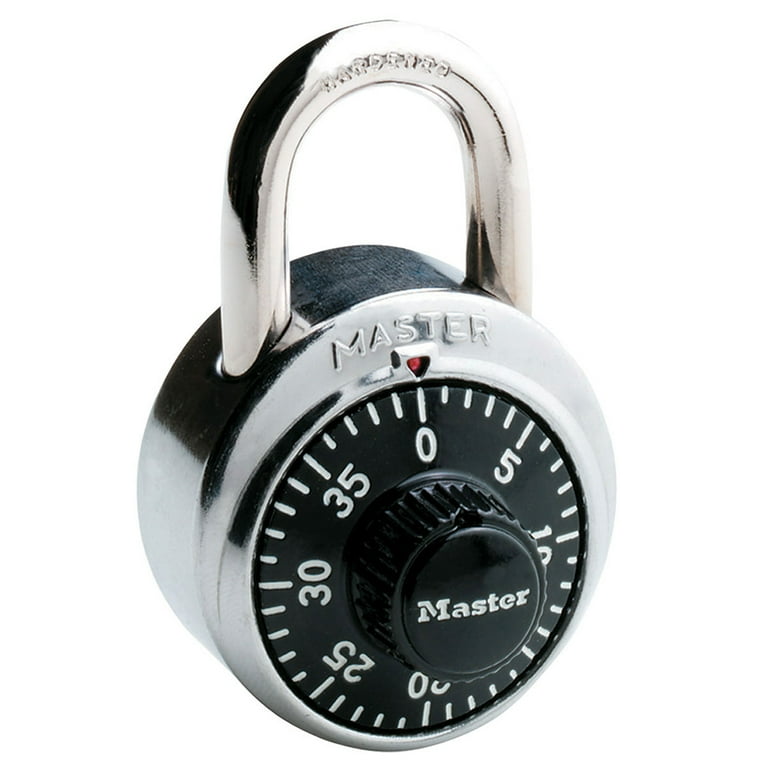Master Lock 2.5-in Steel Combination Padlock Master Lock 2.5-in Steel Combination Padlock