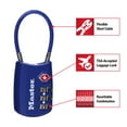 thumbnail image 1 of Master Lock TSA Approved 3 Dial Resettable Combination Luggage Lock, Color Variety, 1 of 10