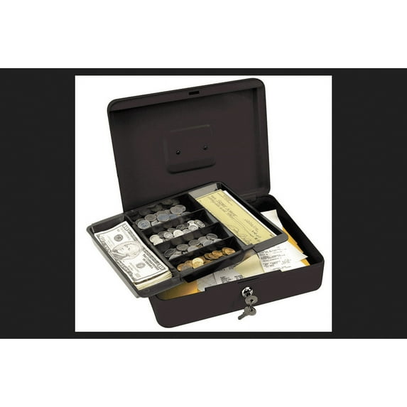 Master Lock Steel Keyed Cash Box