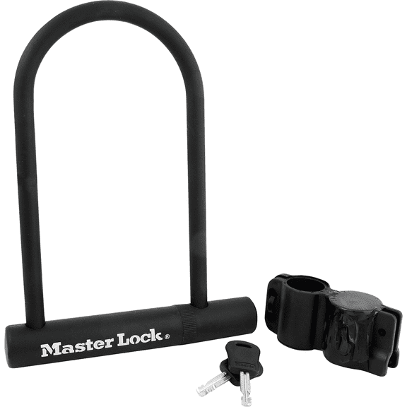 Master Lock U-Bar Bicycle Lock - Pack of 6 Residential Use, Standard Application