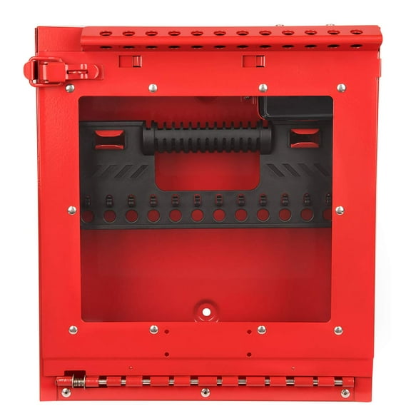 Master Lock Wall Mount Group Lock Box - RED
