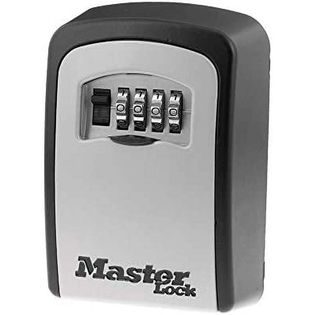 Master Lock Wall Mount Key Lock Box, Outdoor Wall Mounted Lock Box for