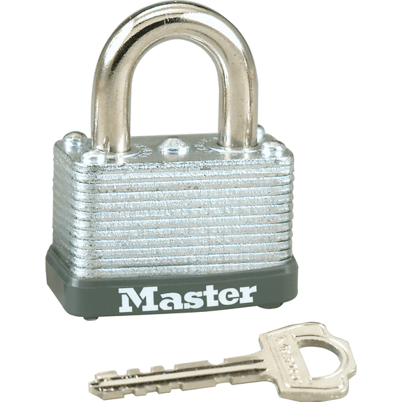 Master Lock Warded Keyed Padlock - Pack of 18 Residential Use, Standard Application