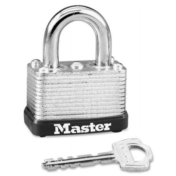 Master Lock Warded Padlock - Sliver