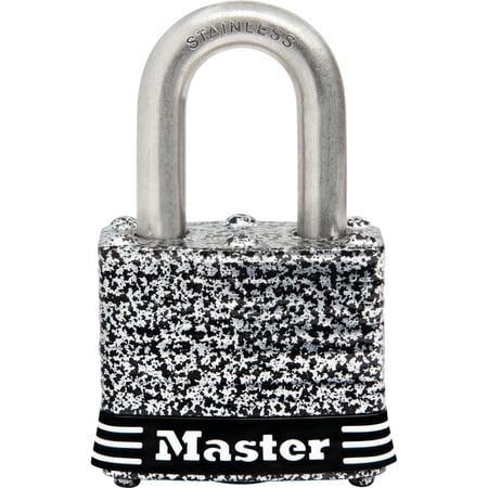 Master Lock Weather Coated Laminated Steel Keyed Padlock - Pack of 8
