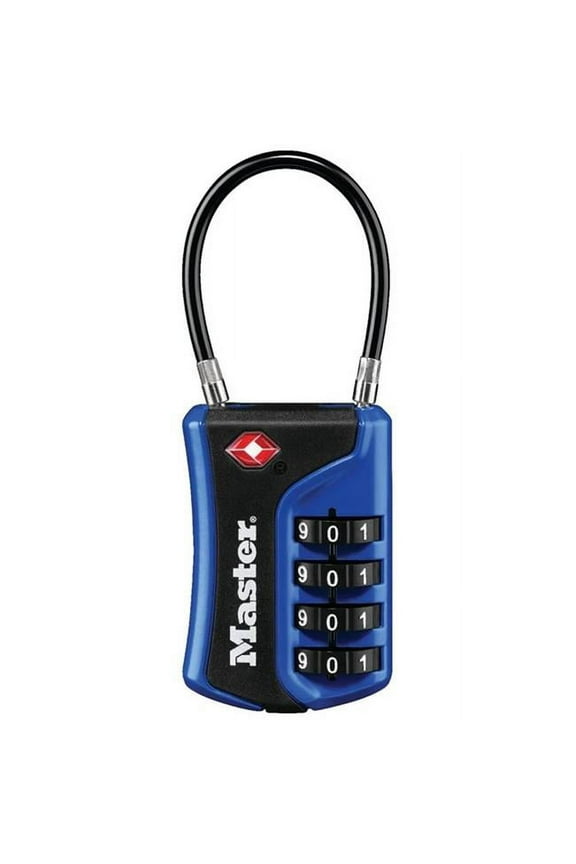 Zinc TSA Approved Combination Lock, Shackle