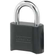 Master Lock 2in Set Your Own Combination Padlock - Solid Body, Black