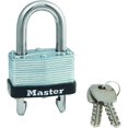 thumbnail image 1 of Master Lock Laminated Padlock Adjustable - 2 In Shackle Length, Multicolor — Residential Use, Standard Application, 1 of 1