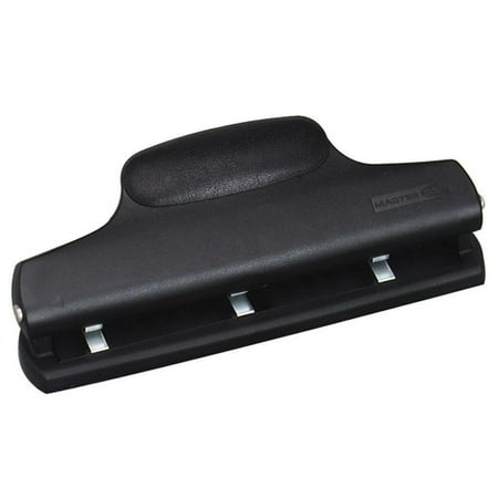 Master, MAT3020B, 3020B Adjustable 2/3-hole Punch, 1 Each, Black