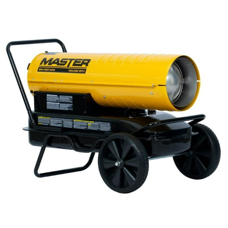 Kerosene or Diesel Forced Air Heater - 38L - 220V - Deelat