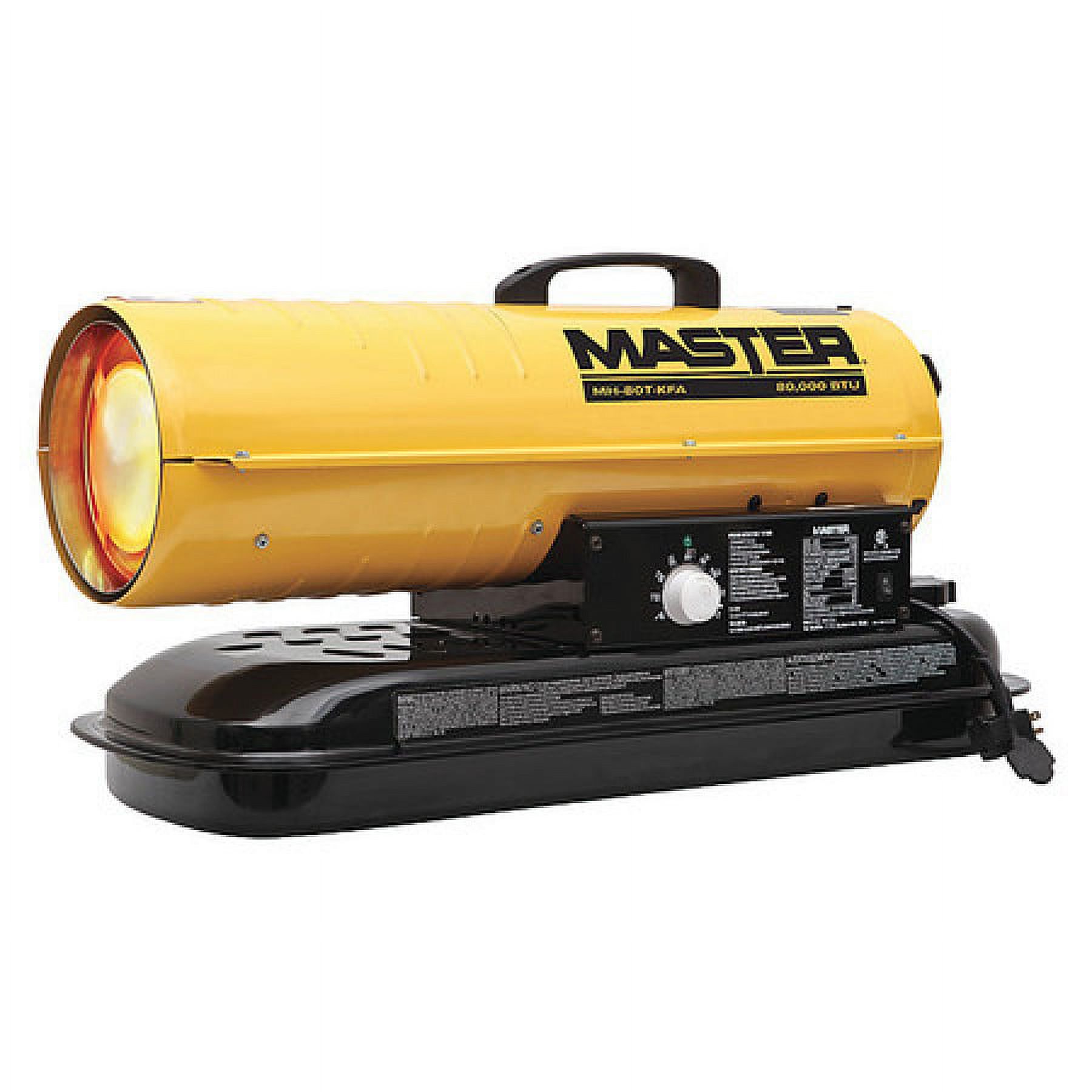Master MH-75T-KFA 75,000 BTU Kerosene/Diesel Forced Air Heater - Walmart.com